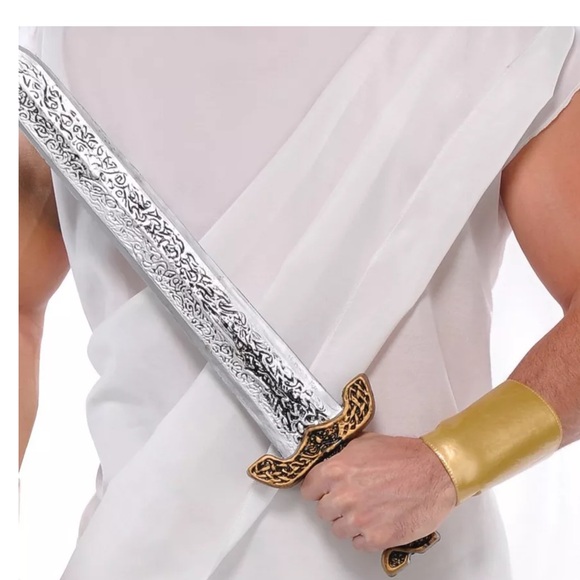 Party City, Adult Toga Costume, NWT. *HALLOWEEN COSTUME* - Picture 3 of 5